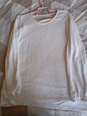 A-Style women's blouse used white size M