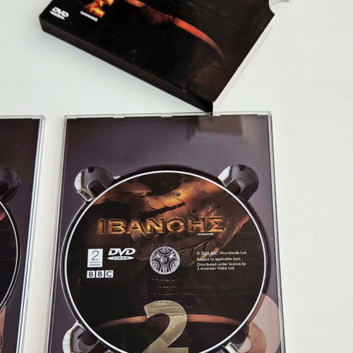 Ivanhoe double DVD like new with subtitles