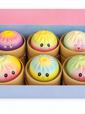 Squishy foam with emotions, 1 piece, random color