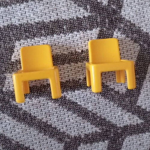 Playmobil chairs set like new