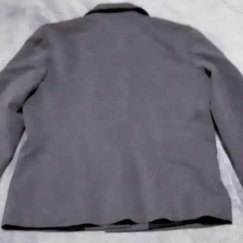 Zara jacket Large/40 gray thin checkered, like new