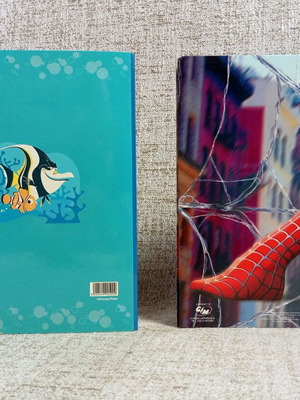 Spider-Man 2 και Finding Nemo Disney Pixar Marvel σχολικά ντοσιέ, πακέτο 2 τεμάχια