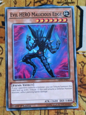Evil Hero Malicious Edge Effect Monster like new