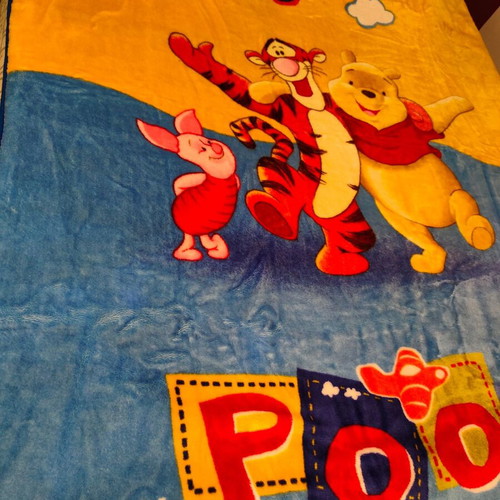 Manterol Disney children's blanket used 1.60x2.20 velour with design