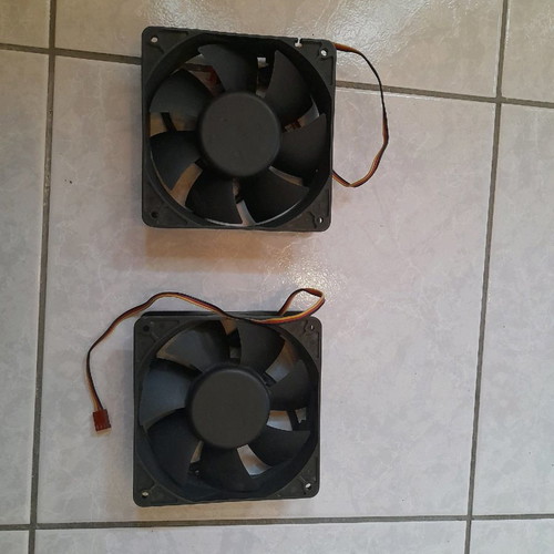 Ανεμιστήρες PC Scythe Ultra Kaze μεταχειρισμένοι, πακέτο 2, 120 mm πάχος 38 mm