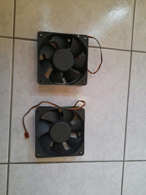 Ανεμιστήρες PC Scythe Ultra Kaze μεταχειρισμένοι, πακέτο 2, 120 mm πάχος 38 mm