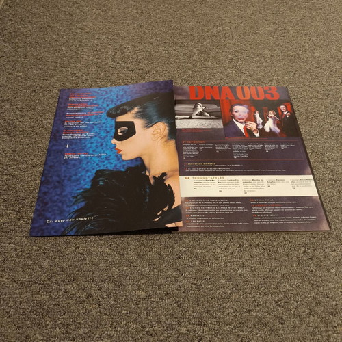 DNA magazine issue 3 used, March 1999, Myrto Alikaki cover