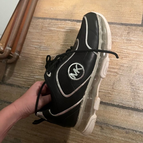 Michael Kors sneakers used, size 38.5, black and silver