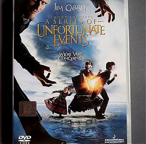 DVD A SERIES OF UNFORTUNATE EVENTS