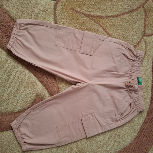 Clothes for 2-year-old girl like new, pack of 3 pants and cardigan