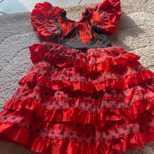 Children's original flamenco dress like new