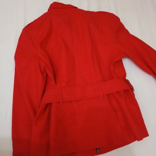 Zara jacket like new, red, size L