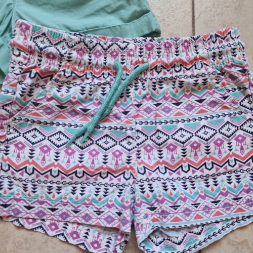 Lupilu shorts like new, size 86/92 cm, colorful turquoise