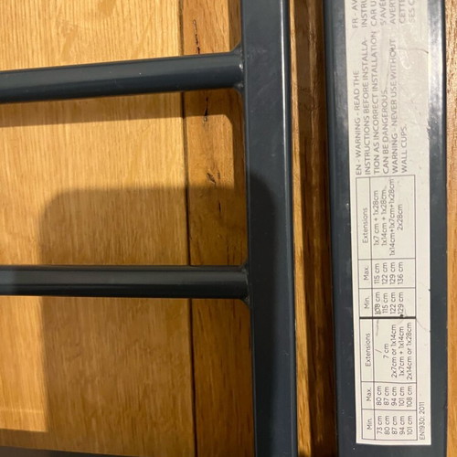 Safety 1st folding safety gates like new, black, 80x73 cm