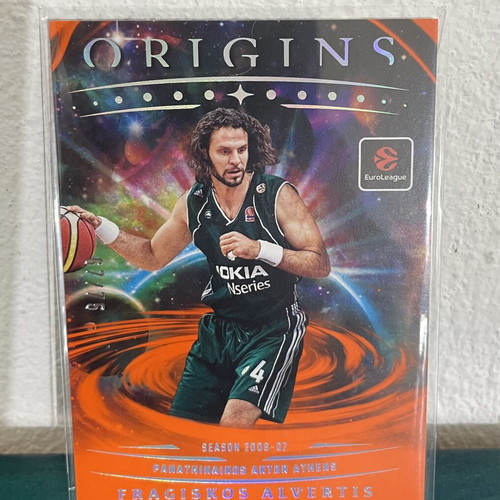 Panini Euroleague Origins Fragiskos Alvertis card like new