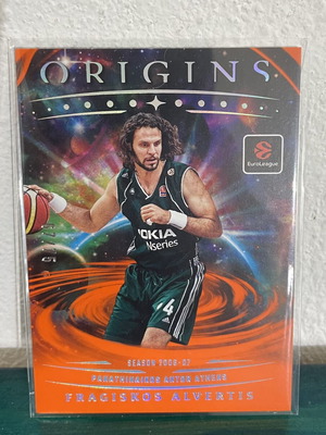 Panini Euroleague Origins Fragiskos Alvertis card like new