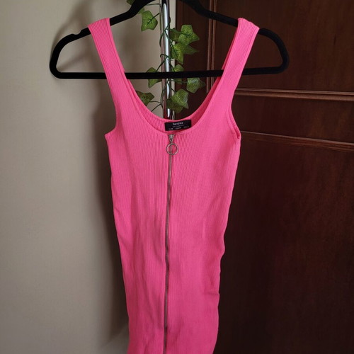 Bershka fuchsia dress, size M