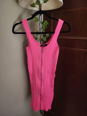 Bershka fuchsia dress, size M