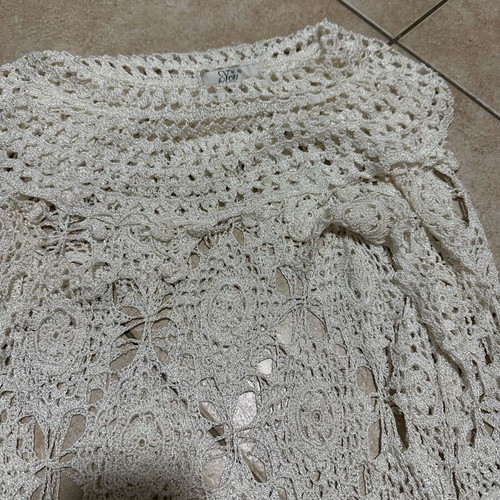 Handmade blouse like new, white