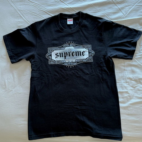 Supreme Top Shotta Tee Black SS22, size S