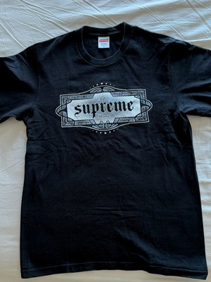 Supreme Top Shotta Tee Black SS22, size S