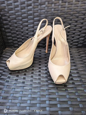 Gianvito Rossi high heel shoes size 37, 10cm heel height