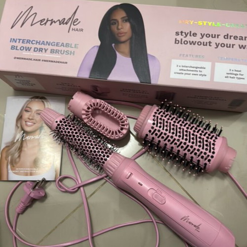 Mermaid Hair Blow Dry Brush like new