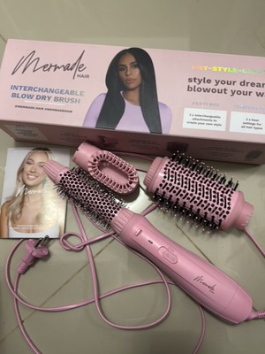 Mermaid Hair Blow Dry Brush like new
