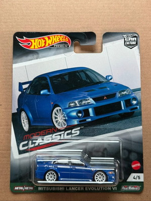 Hot Wheels Modern Classics Mitsubishi Lancer Evolution VI new sealed