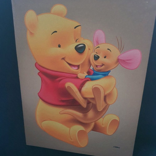 Winnie the Pooh art print like new, 23x30 cm