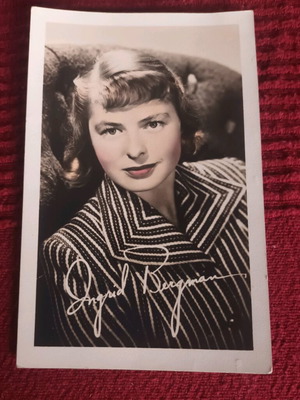 Φωτογραφία Vintage της Ingrid Bergman σαν καινούργιο από την ταινία Casablanca
