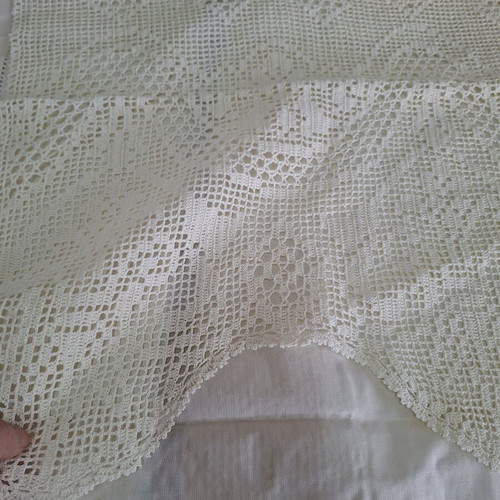 Beige table runner new ideal for small curtain 130×70
