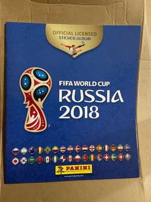 Panini Russia 2018 κενό άλμπουμ σαν καινούργιο