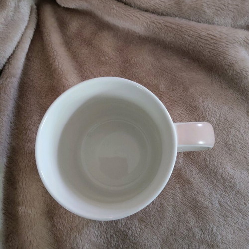 Mug like new, height 9.2 cm, diameter 8.8 cm