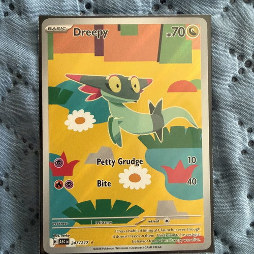 Dreepy 247/217 Ascended Heroes card, excellent condition