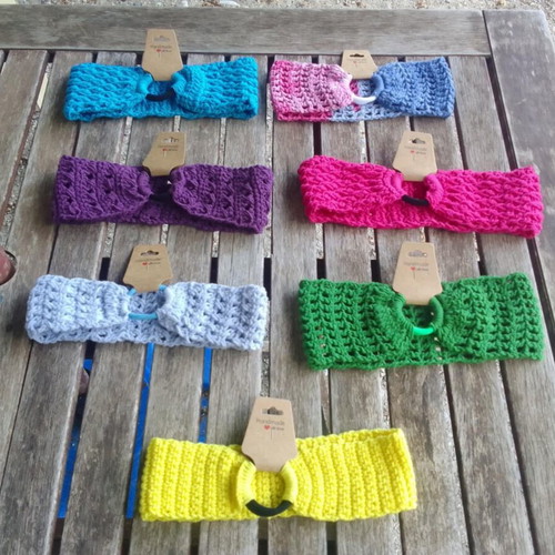 Handmade knitted hairbands new