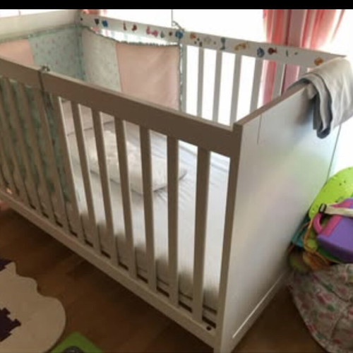 Bebejou Convertible Baby Cot Like New for Children Up to 6 Years