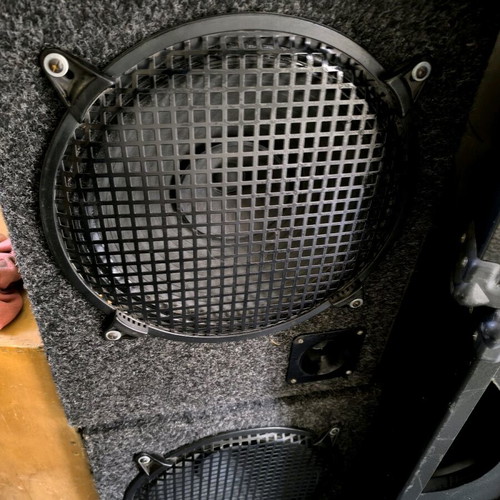 Monitor speakers like new, 159 watt 2-way 12" pair