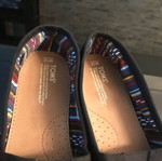 TOMS shoes used, size 45, black casual