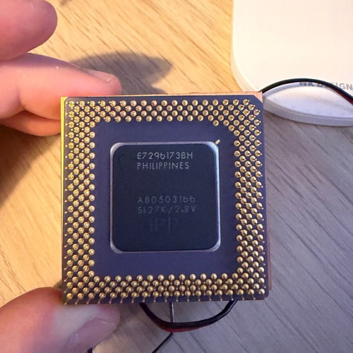 Επεξεργαστής CPU Intel Pentium 166MMX SL27K για Socket 7 σαν καινούργιο με ψύκτρα
