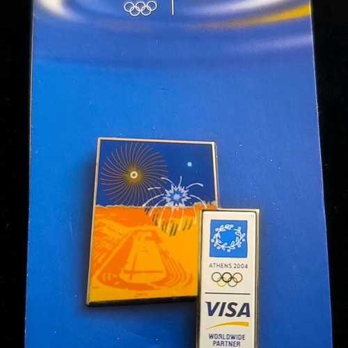 Athens 2004 Visa Pin like new
