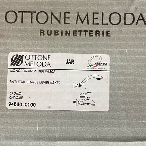 Ottone Meloda Jar bathtub faucet CHROME