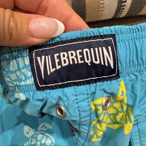 Vilebrequin Boys Turtle Print Swim Shorts size 10 years like new