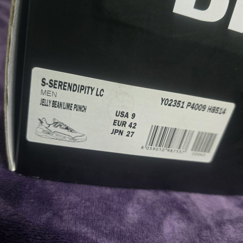 Diesel S-SERENDIPITY sneakers size 42, green