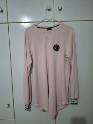 Vinyl Art Clothing men's blouse used, pink, size L