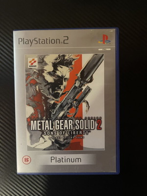 Metal Gear Solid 2 Sons of Liberty PS2 game like new