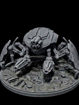Plague Crab custom sci-fi miniature