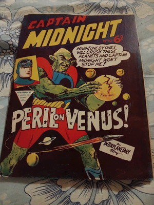 Captain Midnight 1963 used collectible comics
