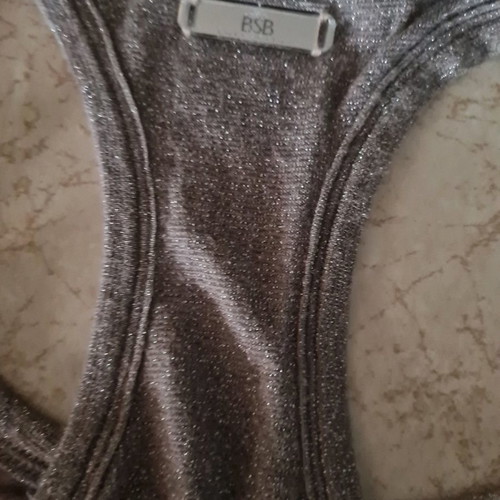 BSB sleeveless top Medium gray used, almost unworn