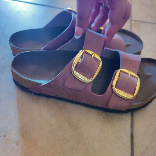 Birkenstock pink slippers size 40